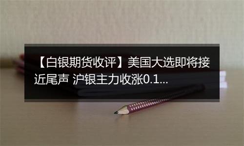 【白银期货收评】美国大选即将接近尾声 沪银主力收涨0.16%