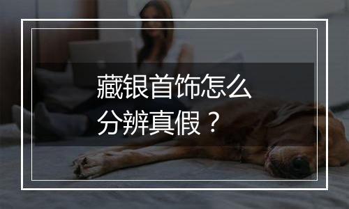 藏银首饰怎么分辨真假？