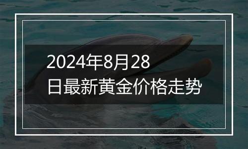 2024年8月28日最新黄金价格走势