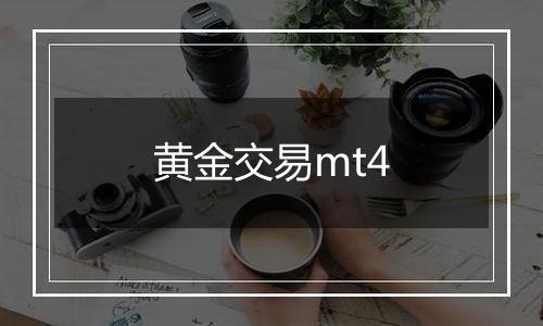 黄金交易mt4