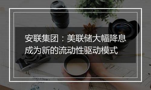 安联集团：美联储大幅降息成为新的流动性驱动模式