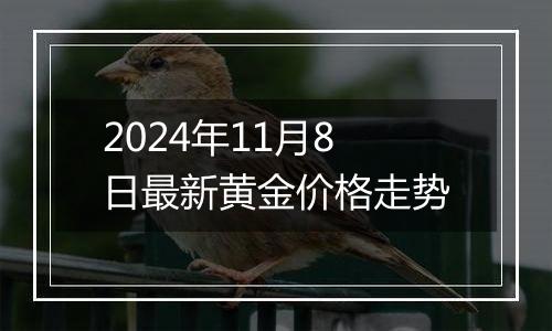 2024年11月8日最新黄金价格走势