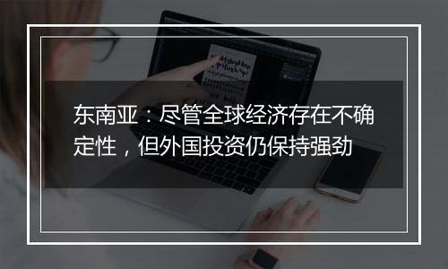 东南亚：尽管全球经济存在不确定性，但外国投资仍保持强劲