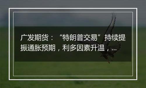 广发期货：“特朗普交易”持续提振通胀预期，利多因素升温，贵金属走强