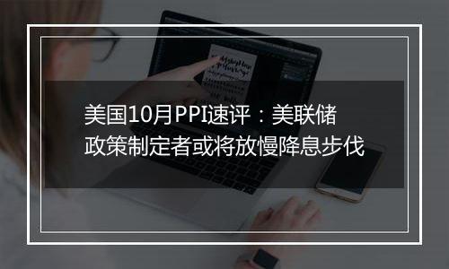 美国10月PPI速评：美联储政策制定者或将放慢降息步伐