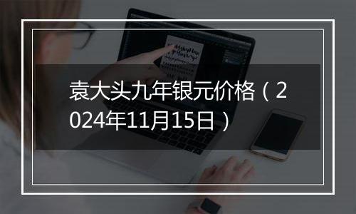 袁大头九年银元价格（2024年11月15日）