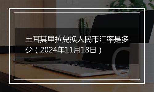 土耳其里拉兑换人民币汇率是多少（2024年11月18日）