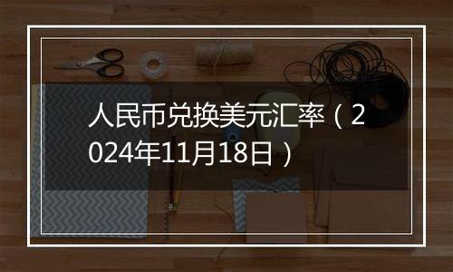 人民币兑换美元汇率（2024年11月18日）