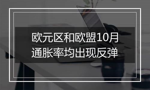 欧元区和欧盟10月通胀率均出现反弹