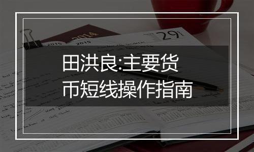 田洪良:主要货币短线操作指南