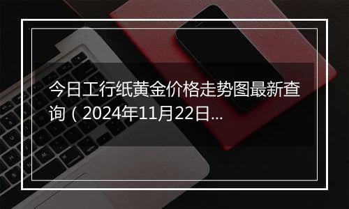 今日工行纸黄金价格走势图最新查询（2024年11月22日）