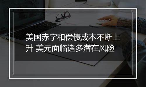 美国赤字和偿债成本不断上升 美元面临诸多潜在风险