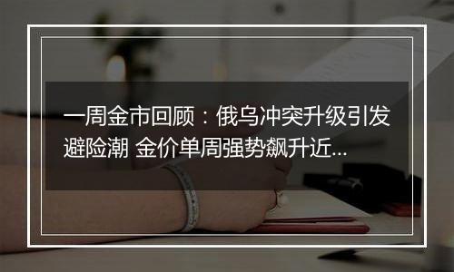 一周金市回顾：俄乌冲突升级引发避险潮 金价单周强势飙升近6%