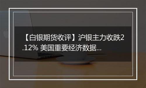 【白银期货收评】沪银主力收跌2.12% 美国重要经济数据需关注