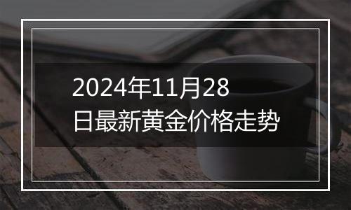 2024年11月28日最新黄金价格走势