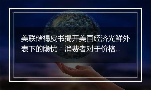 美联储褐皮书揭开美国经济光鲜外表下的隐忧：消费者对于价格愈发敏感