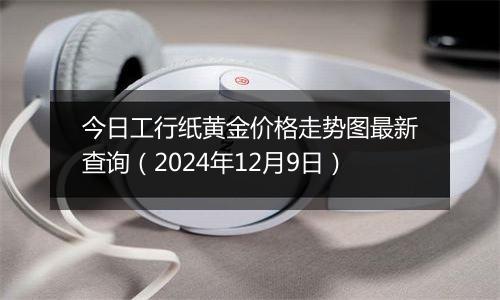 今日工行纸黄金价格走势图最新查询（2024年12月9日）