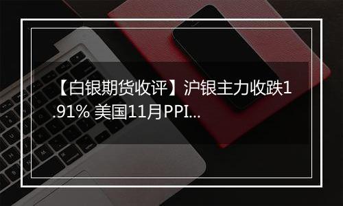 【白银期货收评】沪银主力收跌1.91% 美国11月PPI显著高于预期