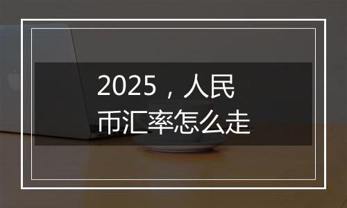 2025，人民币汇率怎么走